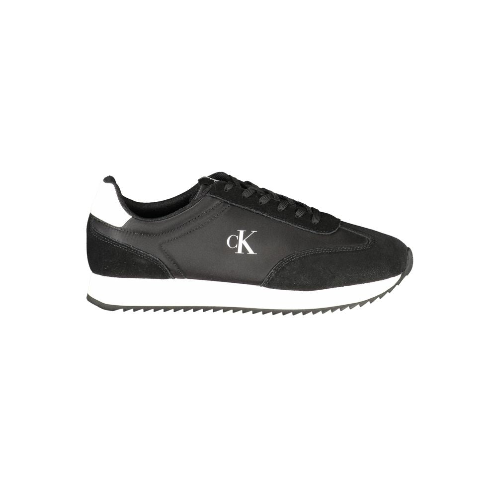 Nero Poliuretano Men Sneaker