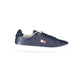 Blue Polyurethane Men Sneaker