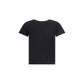 Black Cotton T-Shirt