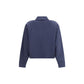 Blue Cotton Sweatshirt