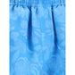 Blue Viscose Bermuda Shorts