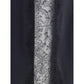 Black Silk Midi Skirt
