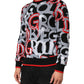 Multicolor Logo Monogram Crew Neck Sweater