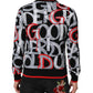 Multicolor Logo Monogram Crew Neck Sweater