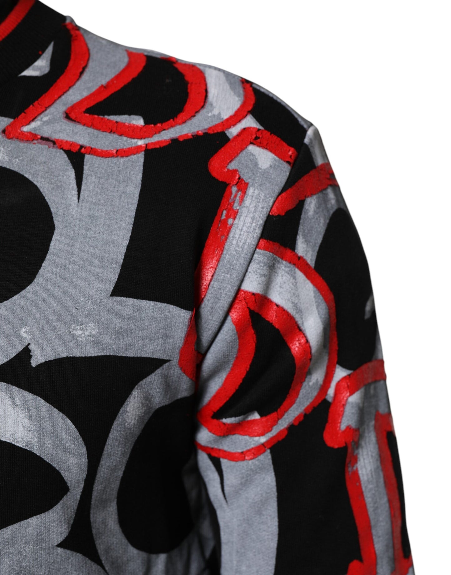 Multicolor Logo Monogram Crew Neck Sweater