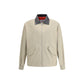 Beige Cotton Jackets And Coat