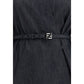 Blue Cotton Casual Dress