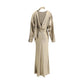 Gold Viscose Casual Dress