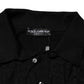 Black Silk Jacquard DG Polo Shirt T-shirt
