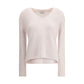 White Wool Sweatshirt