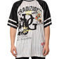 Tradizione Graffiti Print Oversized Men T-shirt