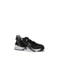 Gray Calf Leather Bos Taurus Athletic Sneakers