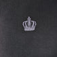 Gray Cotton Crown Collared Men Polo T-shirt