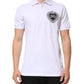 White Cotton DG Heart Logo Embroider T-shirt