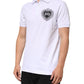 White Cotton DG Heart Logo Embroider T-shirt
