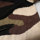 Camouflage Brown Silk Military Polo T-shirt