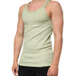 Light Green Tank Sleeveless Men T-shirt
