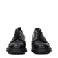 Black Leather Oxfords And Derbies