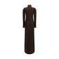 Brown Cashmere Casual Dress