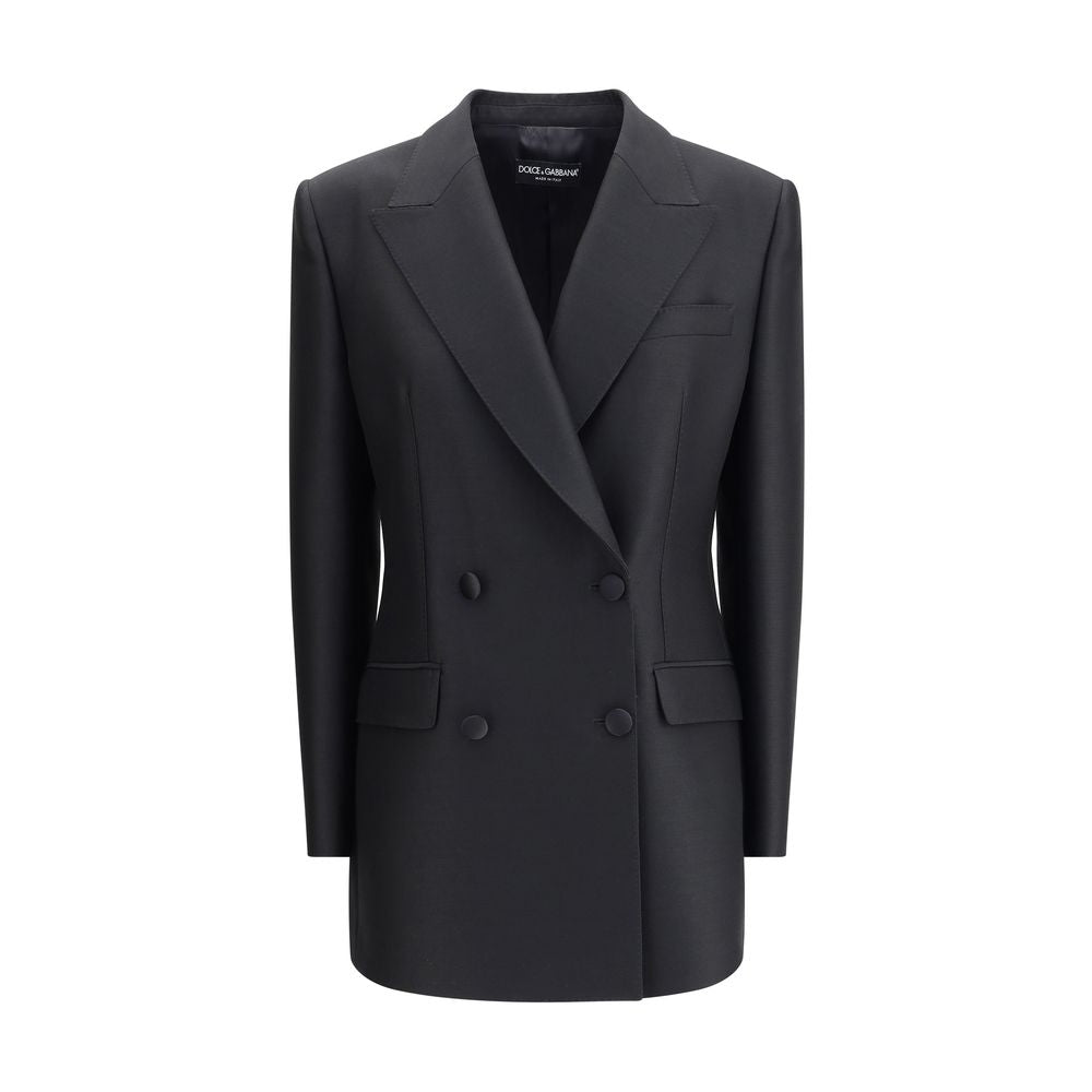 Black Fleece Wool Blazer