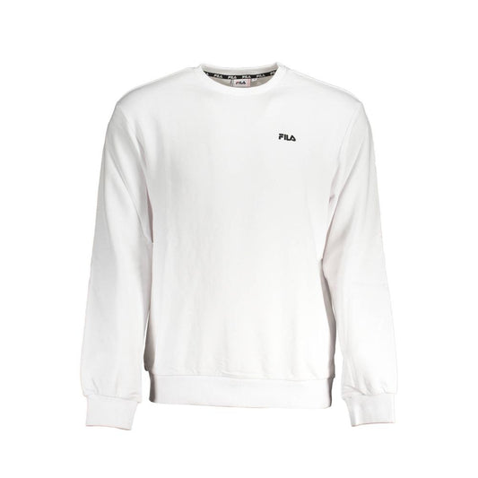 Bianco Cotton Men Sweatshirt