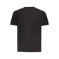 Black Cotton Men T-Shirt