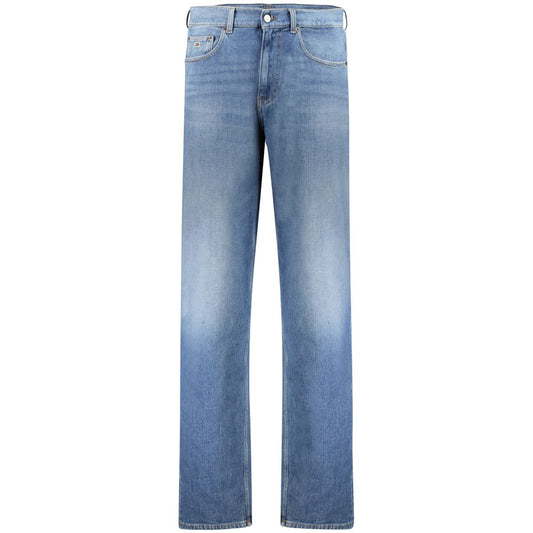 Blue Cotton Men's Jeans