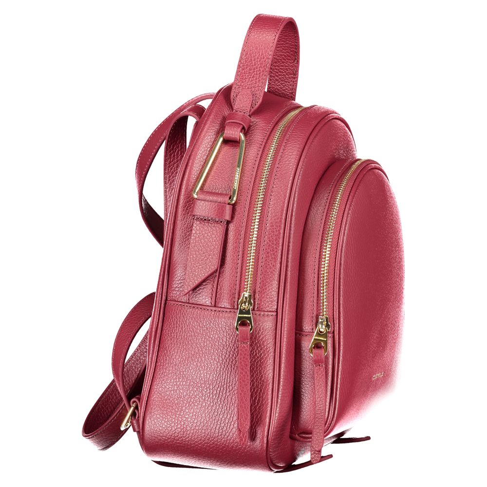"Viola Leather Women Backpack"