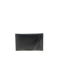 Black Leather Clutch Bag