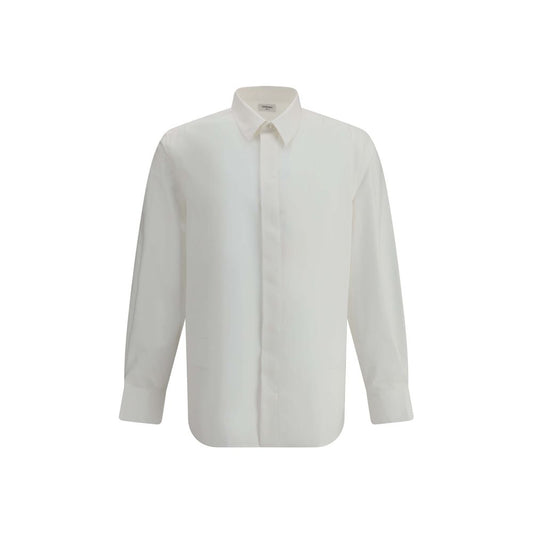White Cotton Dress Shirt