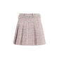Multicolor Wool Mini Skirt