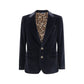 Black Cotton Blazer