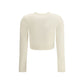 Cream Wool Cardigan