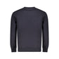 Blue Cotton Men Sweater