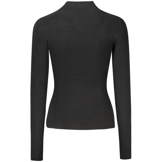 Black Wool Women Sweater