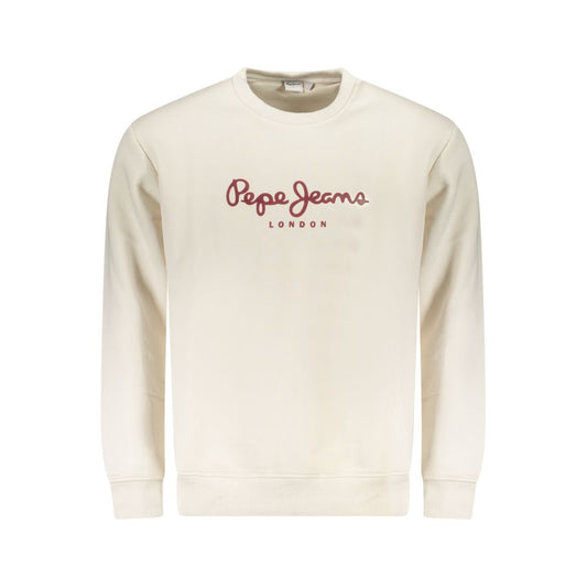 Bianco Cotton Men Sweatshirt