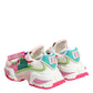 Multicolor Leather Airmaster Low Top Sneaker Shoes