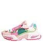 Multicolor Leather Airmaster Low Top Sneaker Shoes