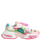 Multicolor Leather Airmaster Low Top Sneaker Shoes