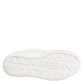 White Miami Leather Low Top Sneakers Shoes