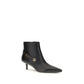 Black Calf Leather Bos Taurus Ankle Boots
