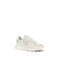 White Cotton Athletic Sneakers
