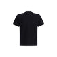 Black Cotton Polo Shirt
