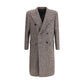 Gray Fleece Wool Coat