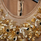 Gold SPECIAL Piece Runway Crystal Blouse