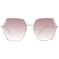 Pink Metal Sunglasses