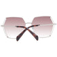 Pink Metal Sunglasses