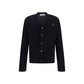 Black Cotton Cardigan