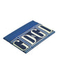 Blue Calf Leather DG Logo Monogram Card Holder Wallet