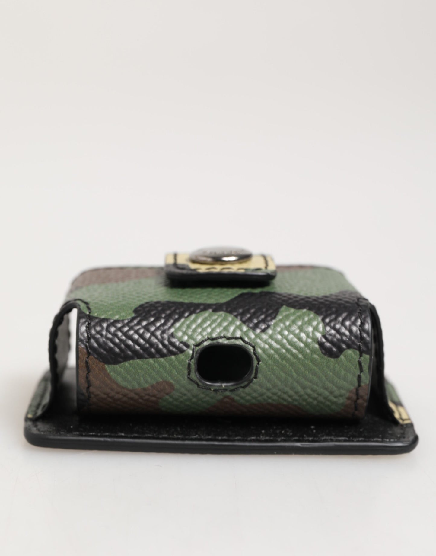 Multicolor Camouflage Leather Metal Accessory Airpods Case
